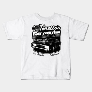 Toretto's Garage - Los Angeles Kids T-Shirt